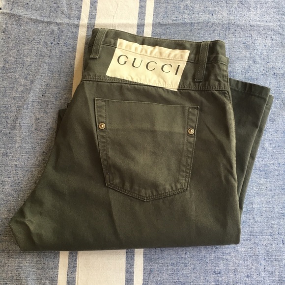 Gucci Other - Men’s NWOT Gucci Straight Leg Grey Jeans